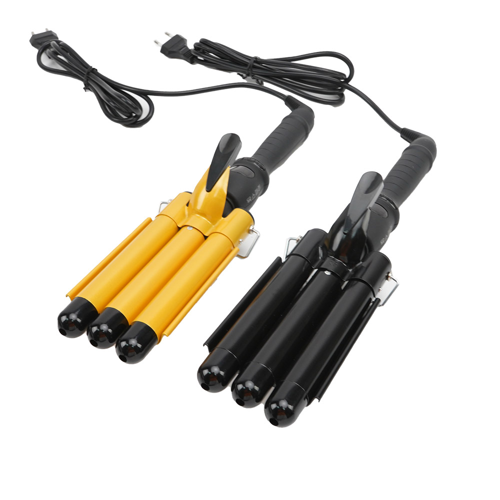 LED-skjerm Triple Barrels Wave Styling Hair Curler